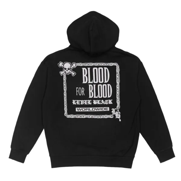 Худи Level x Black Blood For Blood Worldwide Ultra