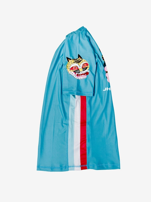 Рашгард Jhood x MALI Collaboration - Seafoam