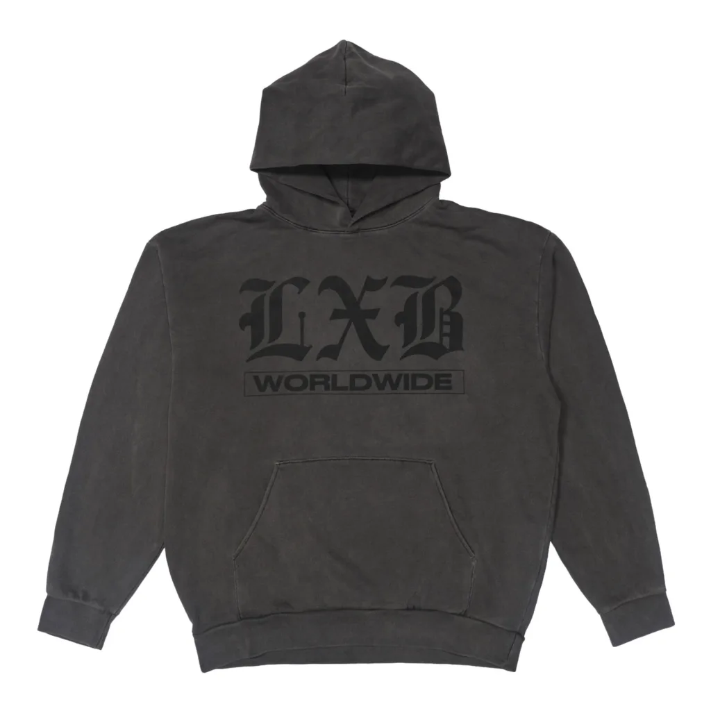 Худи Level x Black 20XX Vintage Black Ultra Premium