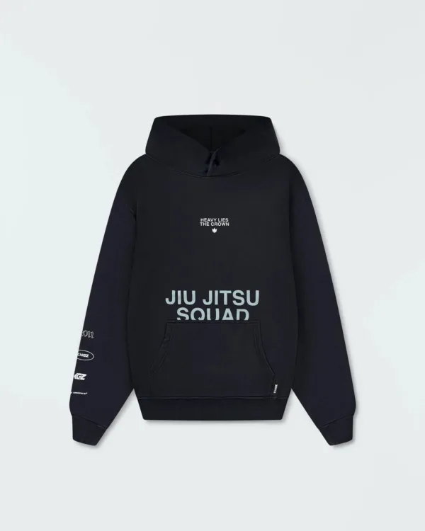Худи KINGZ Jiu Jitsu Squad V2 - Black