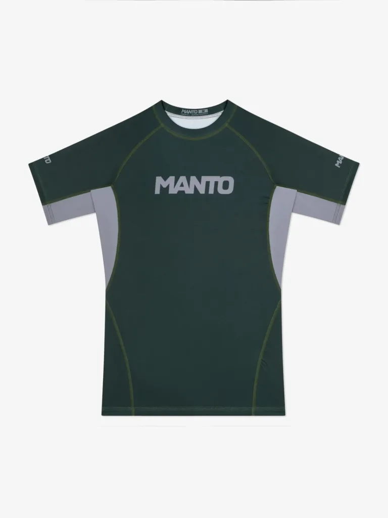 Рашгард MANTO LOGO DUAL - зелёный