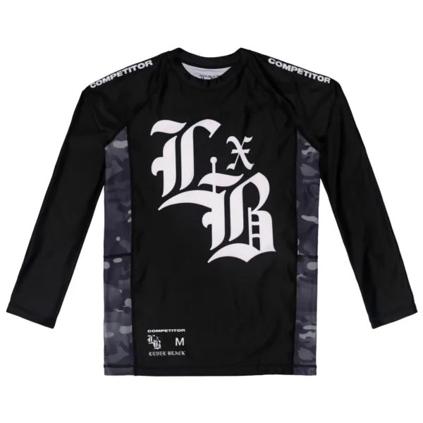 Рашгард Level x Black Moonlight Camo Competitor Black