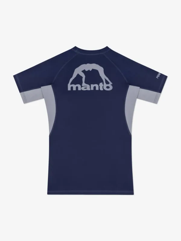 Рашгард MANTO LOGO DUAL - синий