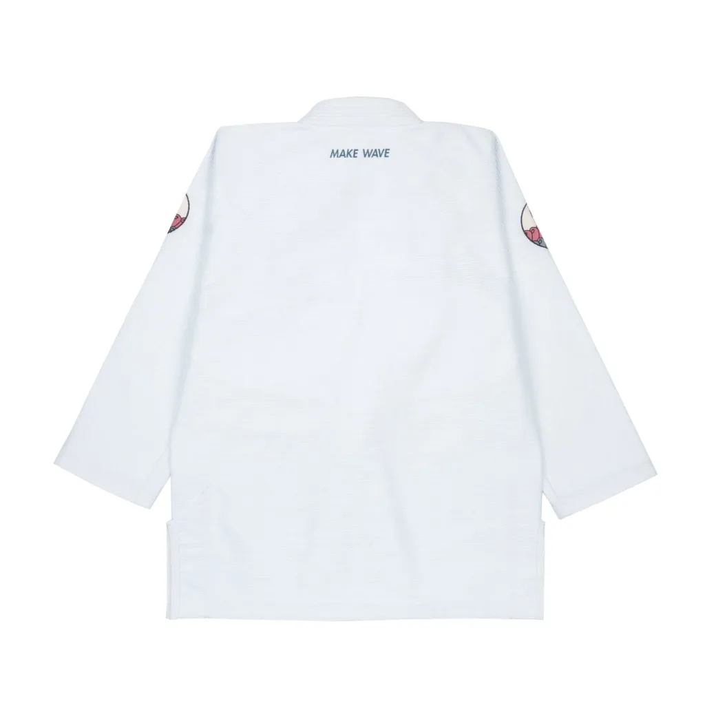 Кимоно KUTTER PRODUCT - MAKE WAVE WHITE