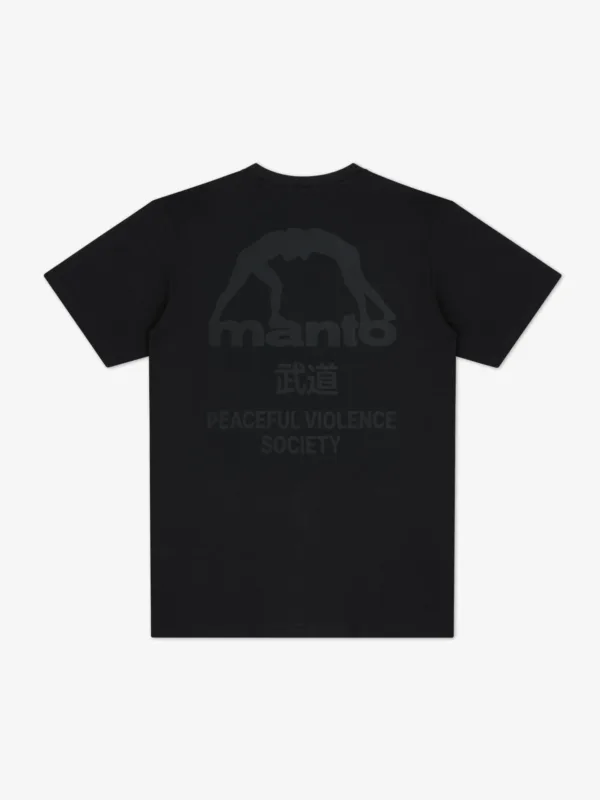 Футболка MANTO SOCIETY blackout