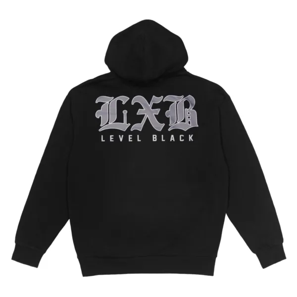 Худи Level x Black  Steel Gray Ultra Premium
