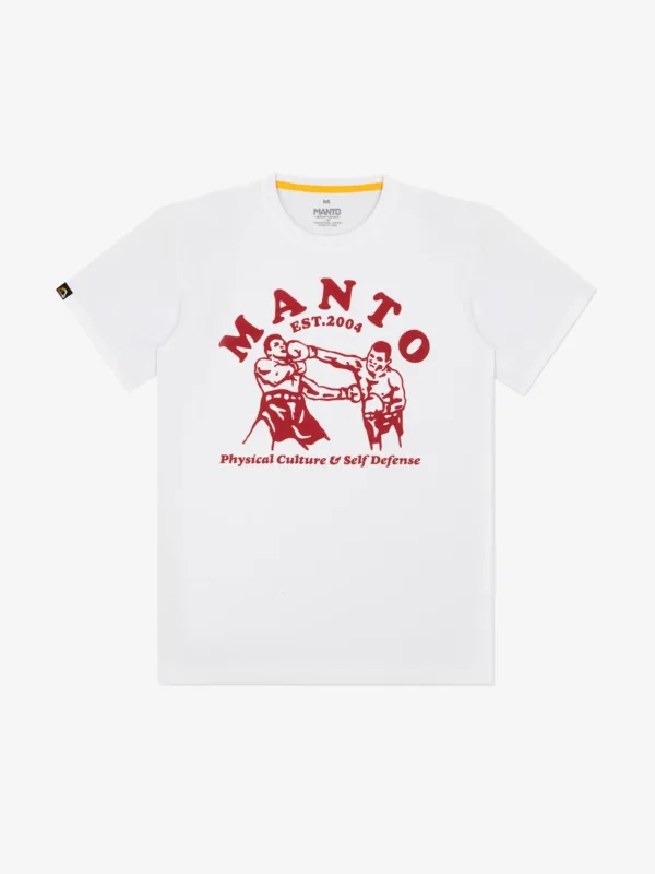 Футболка MANTO BOXEO белая