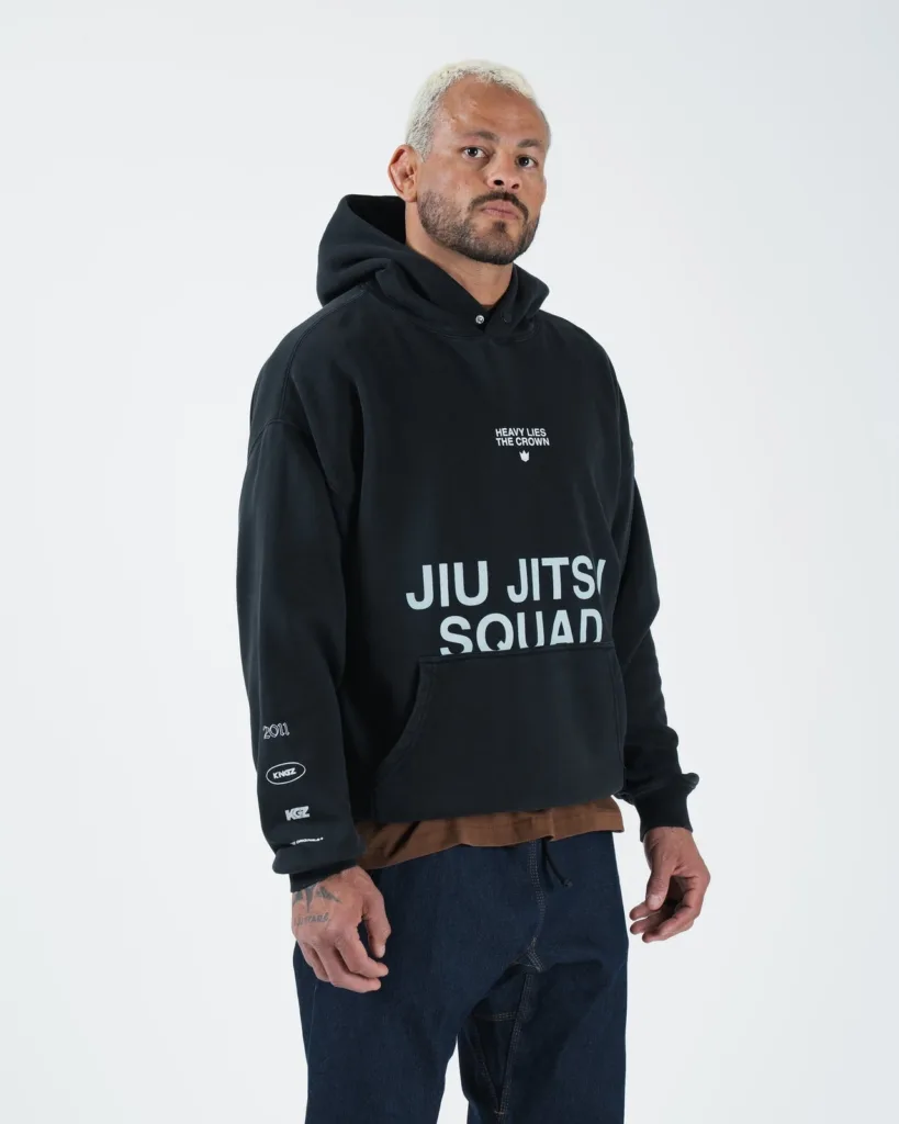 Худи KINGZ Jiu Jitsu Squad V2 - Black