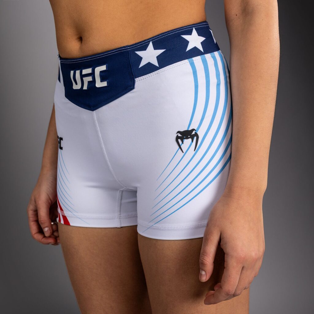 Шорты Women's Official UFC Freedom 250 by Venum White Authentic Fit Vale Tudo Short