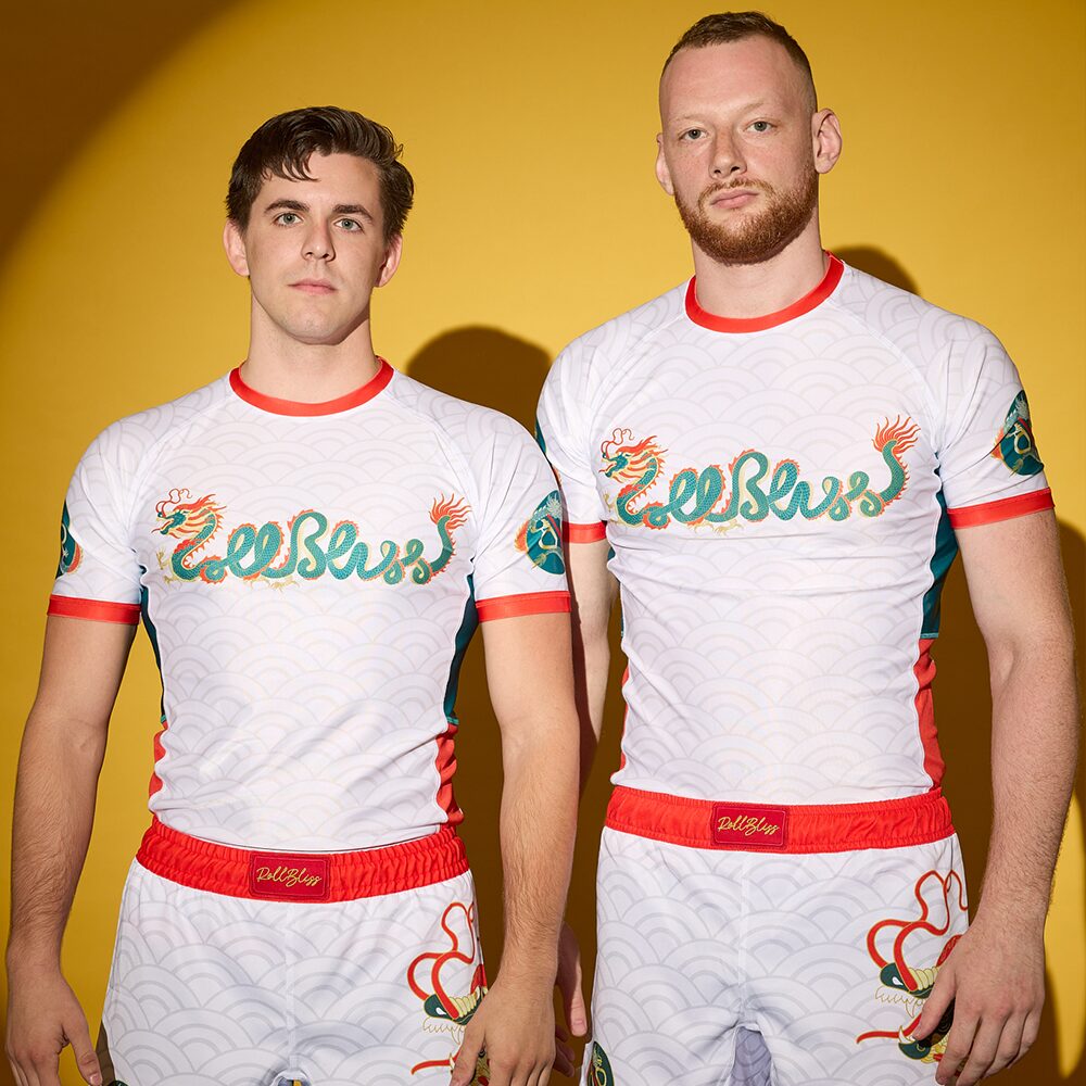 Rollbiss Рашгард White Year Of The Dragon BJJ