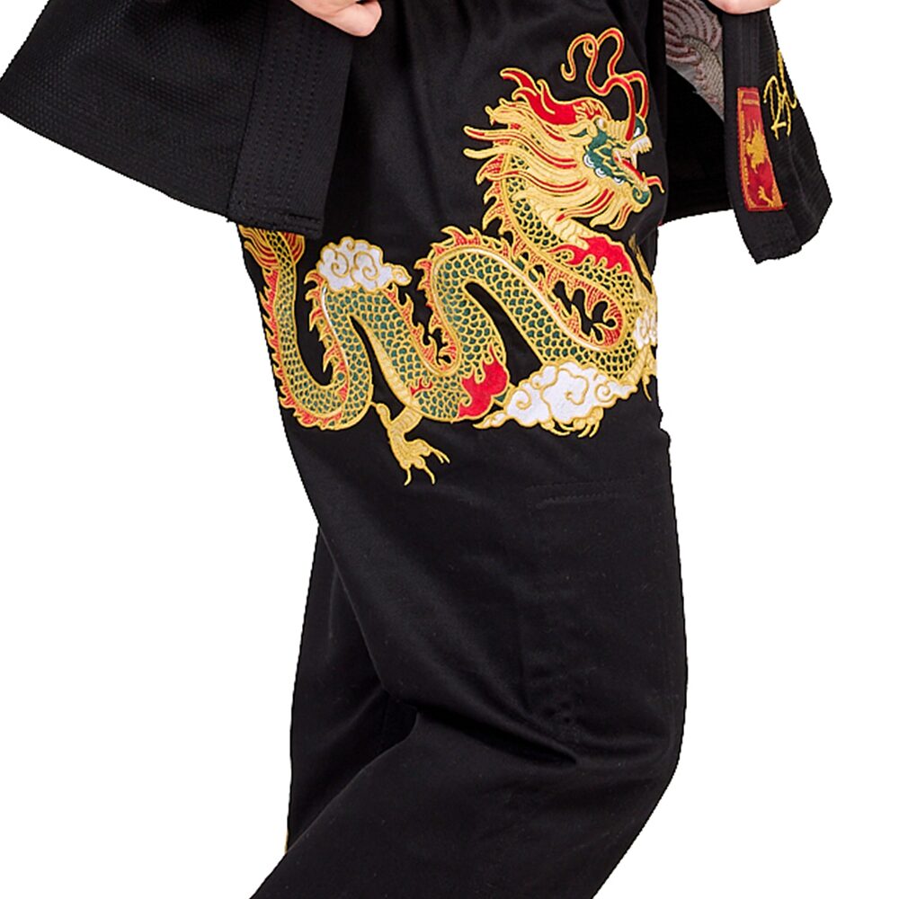 Rollbiss Кимоно Black Year Of The Dragon BJJ