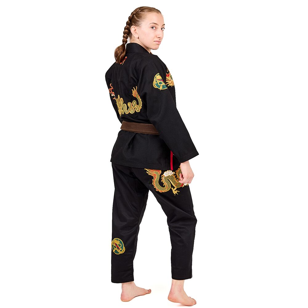 Rollbiss Кимоно Black Year Of The Dragon BJJ