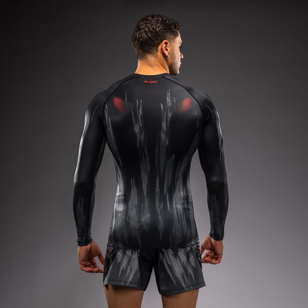 Рашгард Venum Demon Long Sleeve - Black/Grey