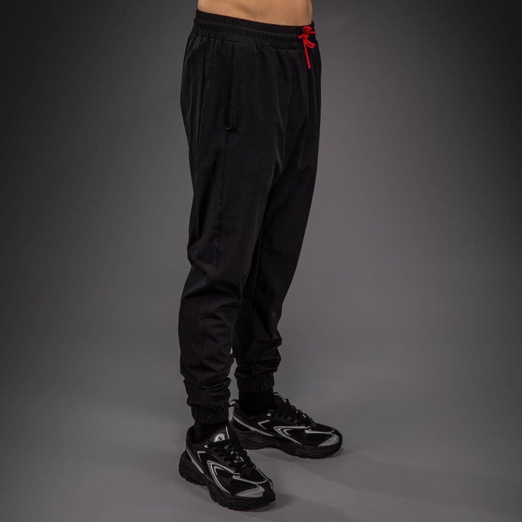 Штаны Venum x Mike Tyson Tiger s - Deep Black/Intense Red