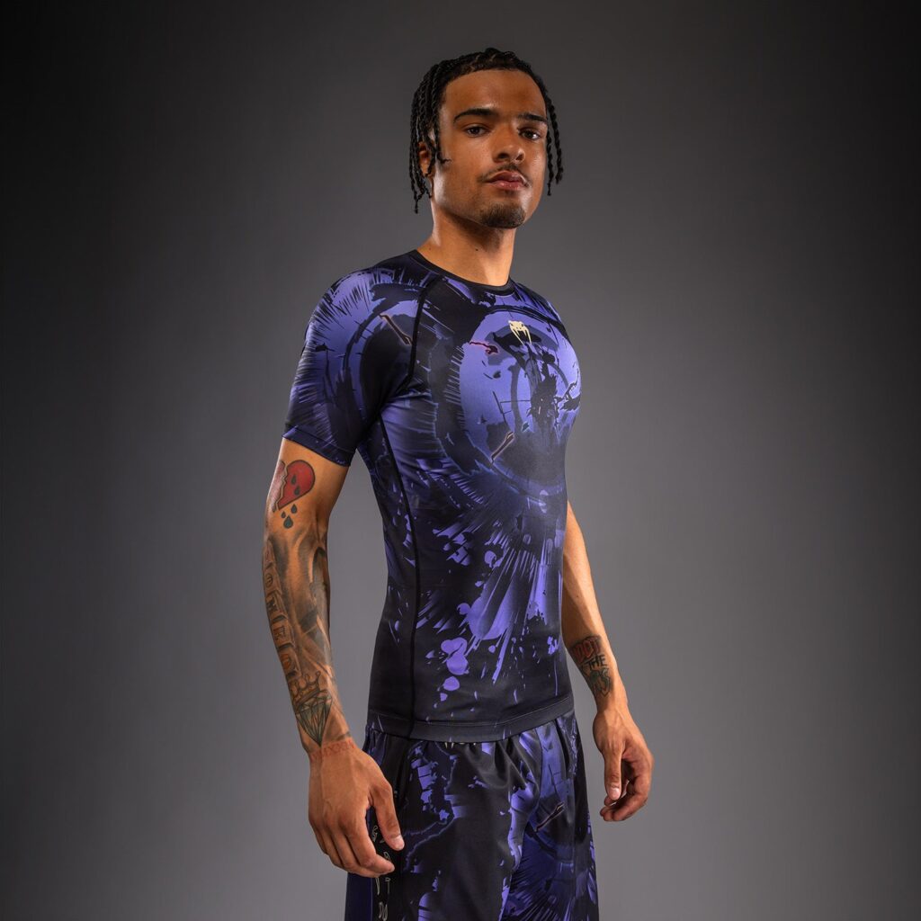 Рашгард Jujutsu Kaisen x Venum Gojo Short Sleeve - Purple