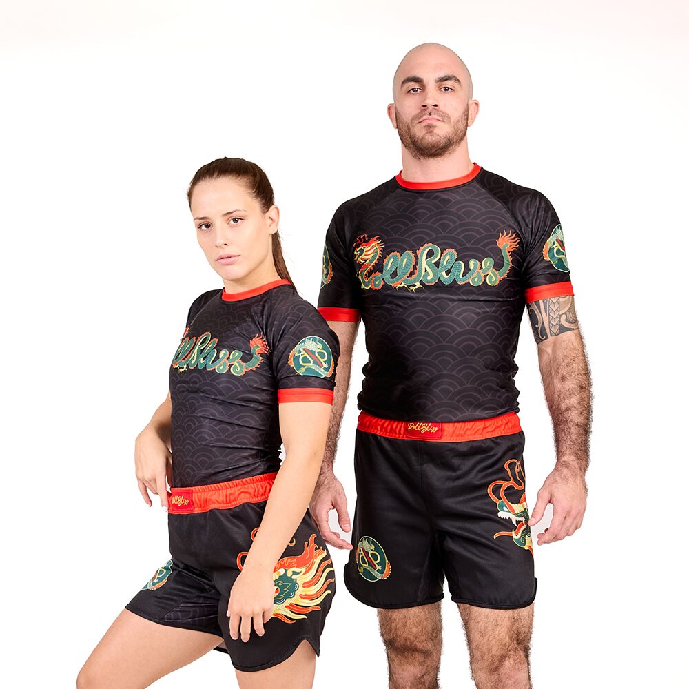 Rollbiss Рашгард Black Year Of The Dragon BJJ