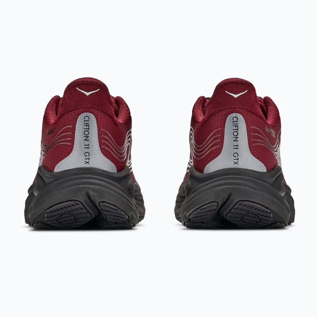 Кроссовки для бега HOKA Clifton 11 GTX varsity burgundy/carbon black
