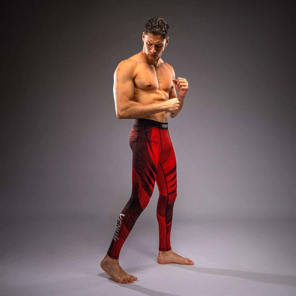 Леггинсы Venum Galactic 3.0 - Red/Silver