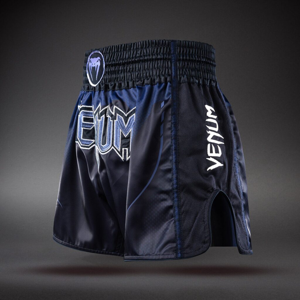 Шорты Venum G-Core Muay Thai - Navy Blue/White