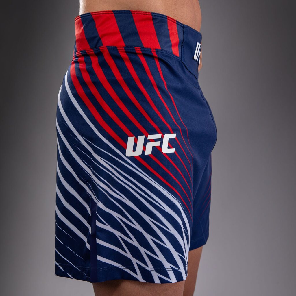 Шорты Men's Official UFC Freedom 250 by Venum Blue Authentic Fight Night Fit Fight Short