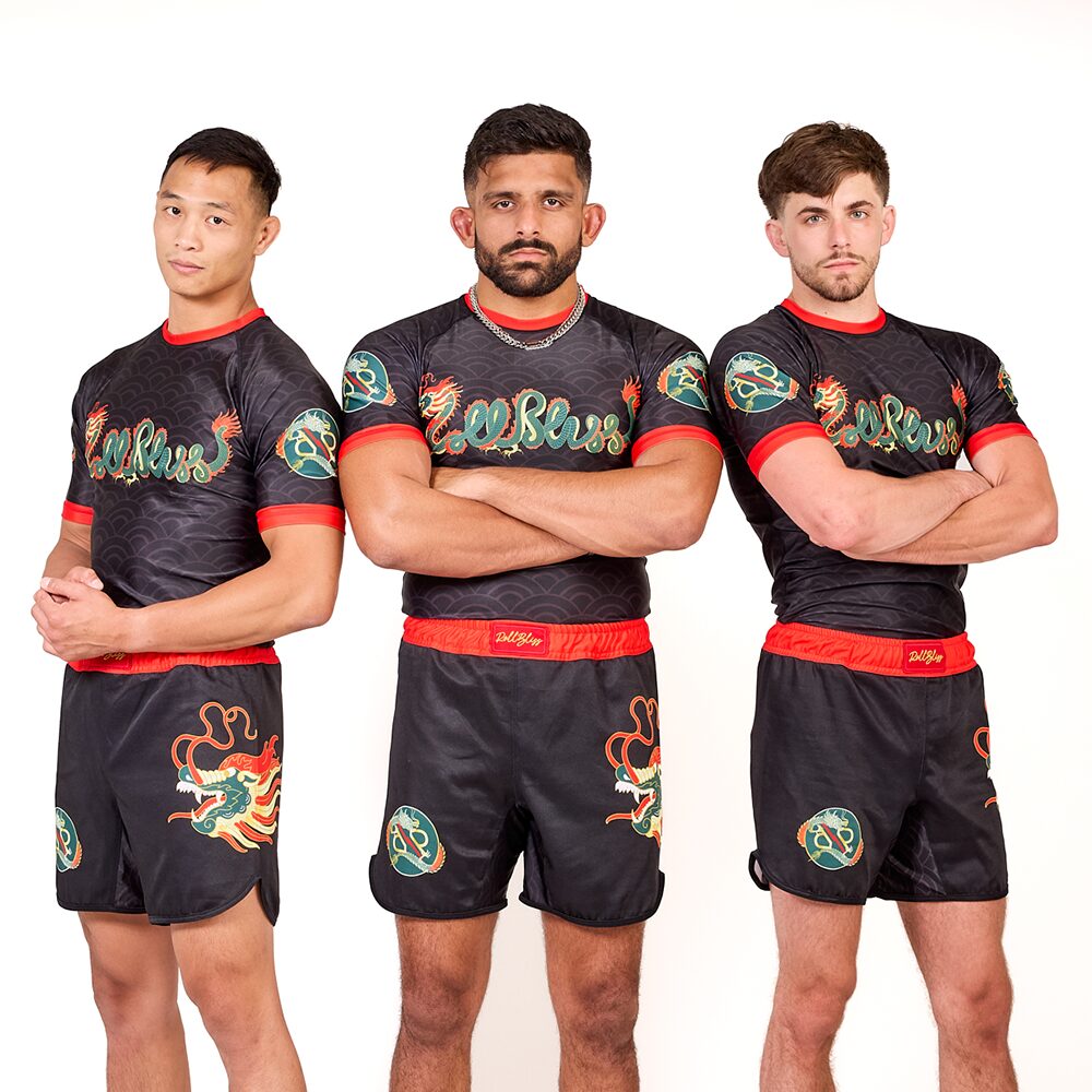 Rollbiss Рашгард Black Year Of The Dragon BJJ