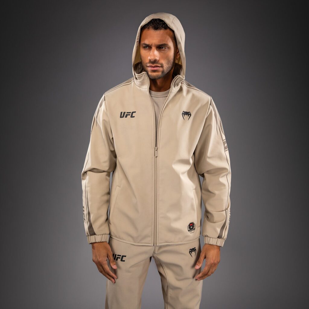 Худи Venum UFC Unity by Venum Authentic Fight Week Men's Zip - Sand