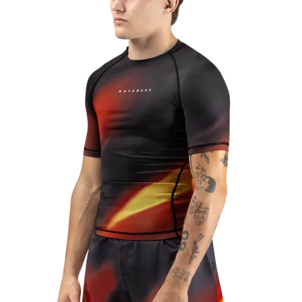 Рашгард Hayabusa Men’s Apex Nova Short Sleeve - Sunburst Orange