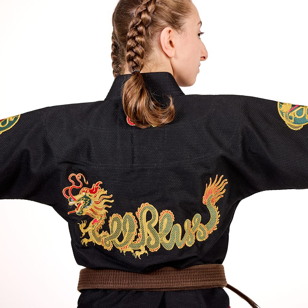 Rollbiss Кимоно Black Year Of The Dragon BJJ