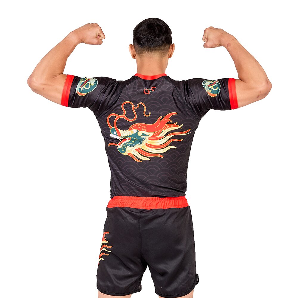 Rollbiss Рашгард Black Year Of The Dragon BJJ