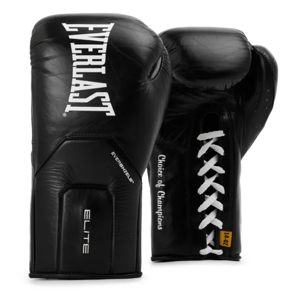 Боксёрские перчатки Everlast Elite Pro Leather Lace Up