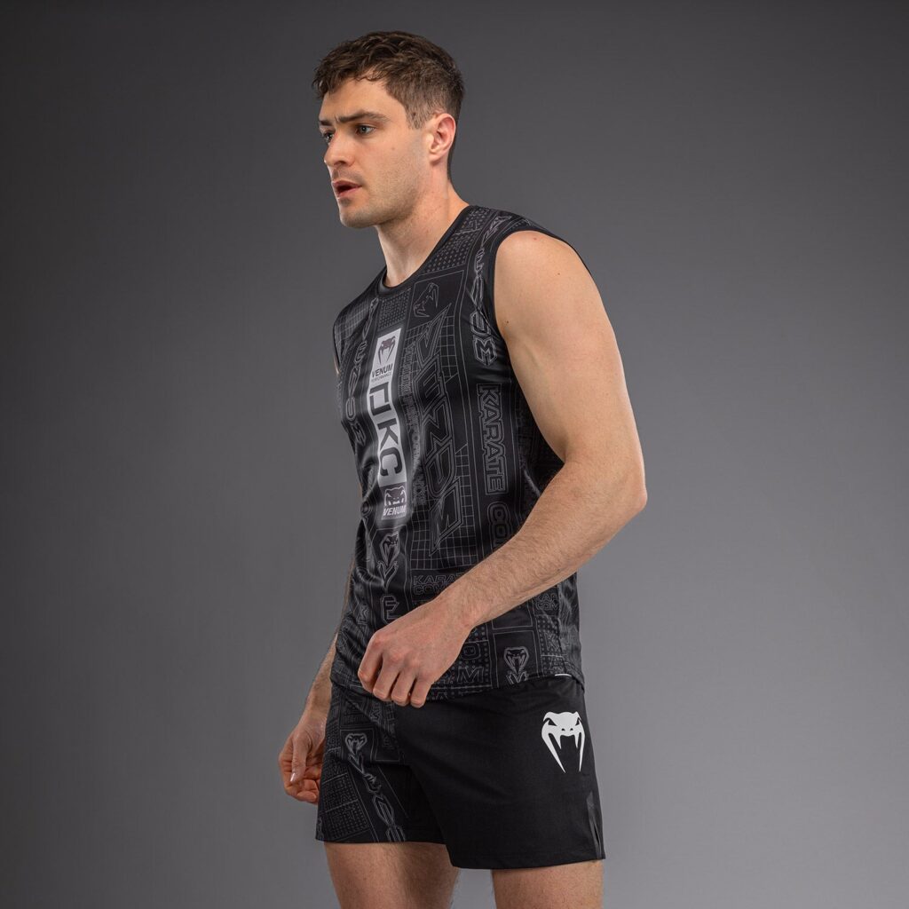 Футболка Karate Combat by Venum Dry-Tech Tank Top - Black/Grey