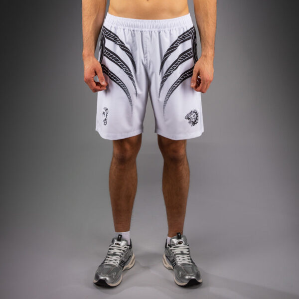Шорты Venum x Mike Tyson Tiger Training - Optical White/Deep Black