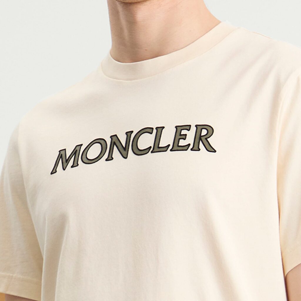 Футболка Moncler Flocked Logo