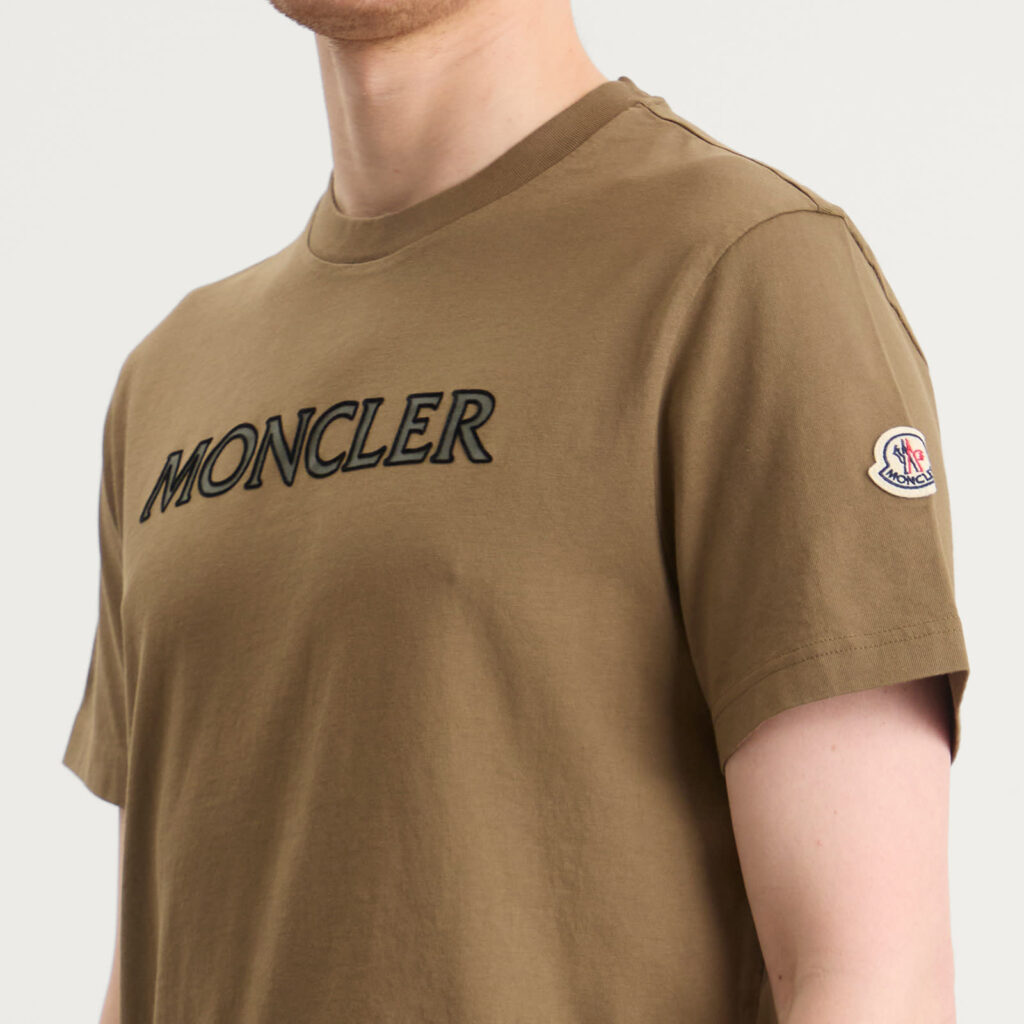 Футболка Moncler Flocked Logo