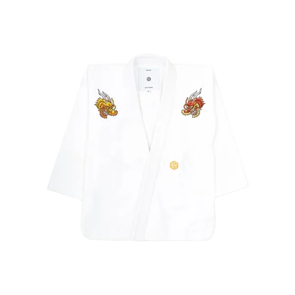 Кимоно Aesthetic Dragon - White