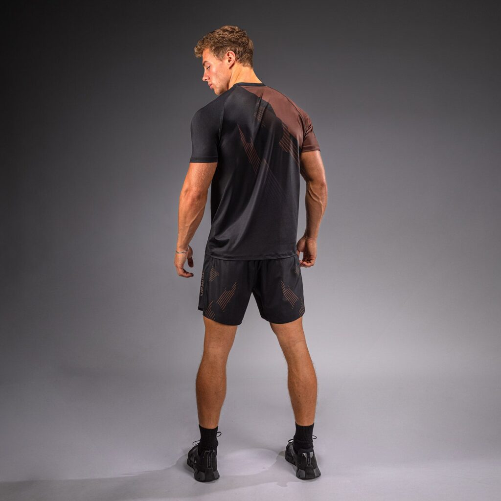 Футболка Venum No- 6.0 Dry Tech - Black/Brown