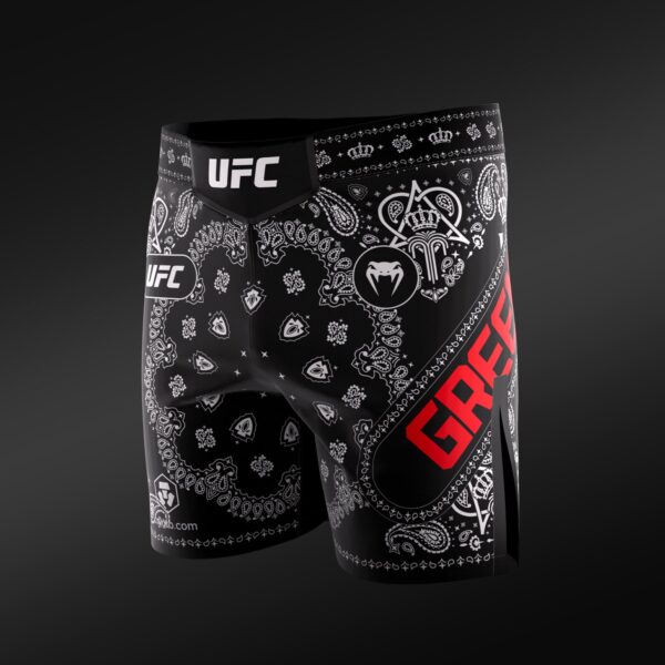 Шорты Men’s UFC Adrenaline Unrivaled by Venum Black King Green Fit Fight Short