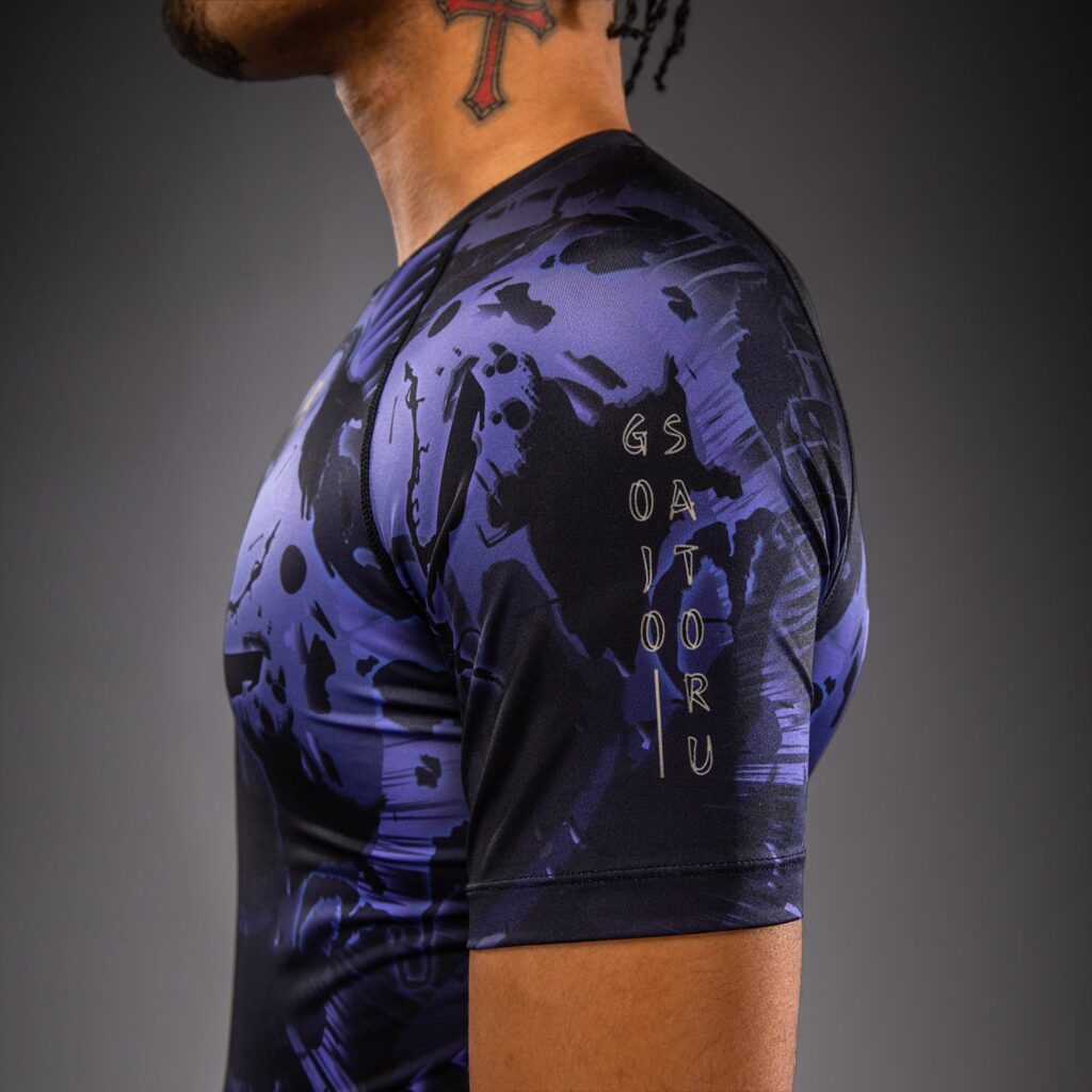 Рашгард Jujutsu Kaisen x Venum Gojo Short Sleeve - Purple