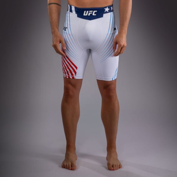 Шорты Men's Official UFC Freedom 250 by Venum White Authentic Fight Night Vale Tudo
