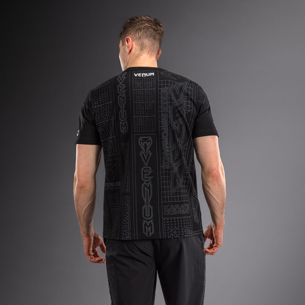 Футболка Karate Combat by Venum - Black/Grey