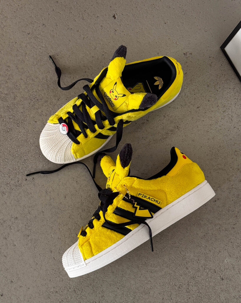 Кроссовки Adidas x Pokémon Superstar II *Pikachu*