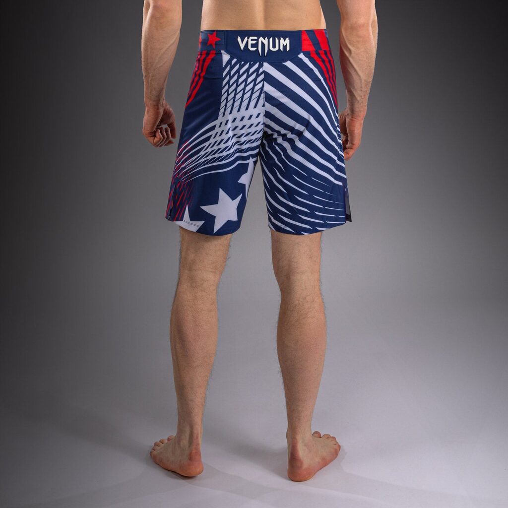 Шорты Men's Official UFC Freedom 250 by Venum Blue Authentic Fight Night Long Fit Fight