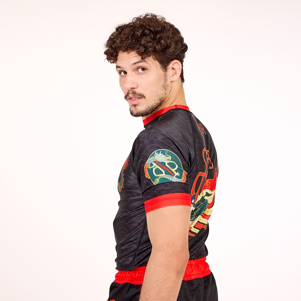 Rollbiss Рашгард Black Year Of The Dragon BJJ