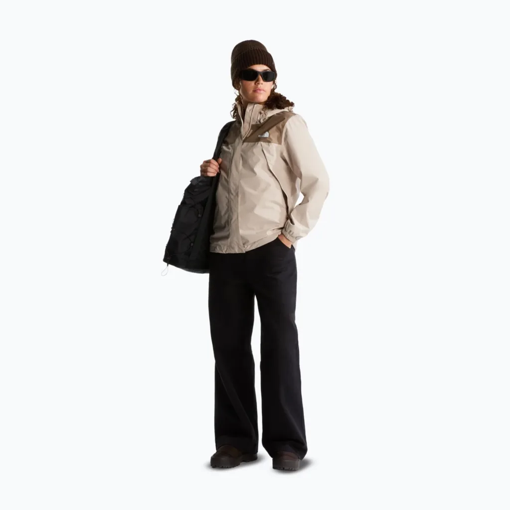 Женская ветровка The North Face Antora Rain timeless taupe/garnet