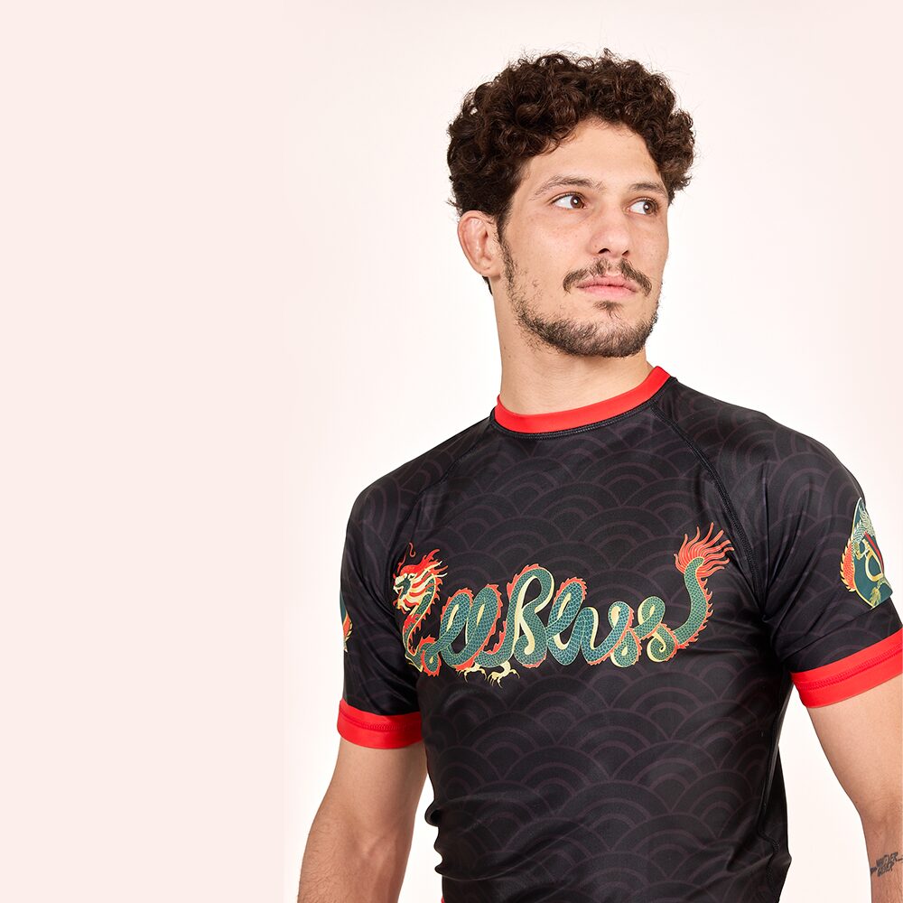 Rollbiss Рашгард Black Year Of The Dragon BJJ