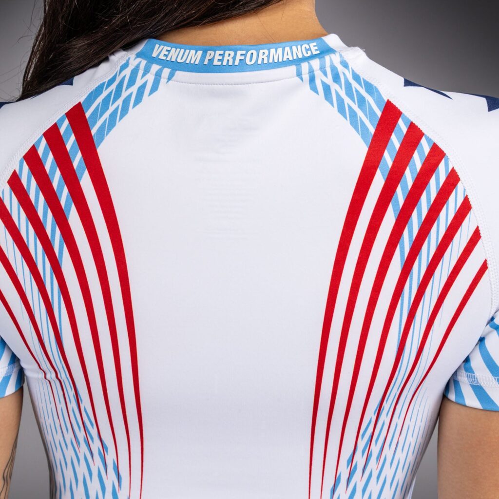 Рашгард Women's Official UFC Freedom 250 by Venum White Authentic Fight Night Short Sleeve