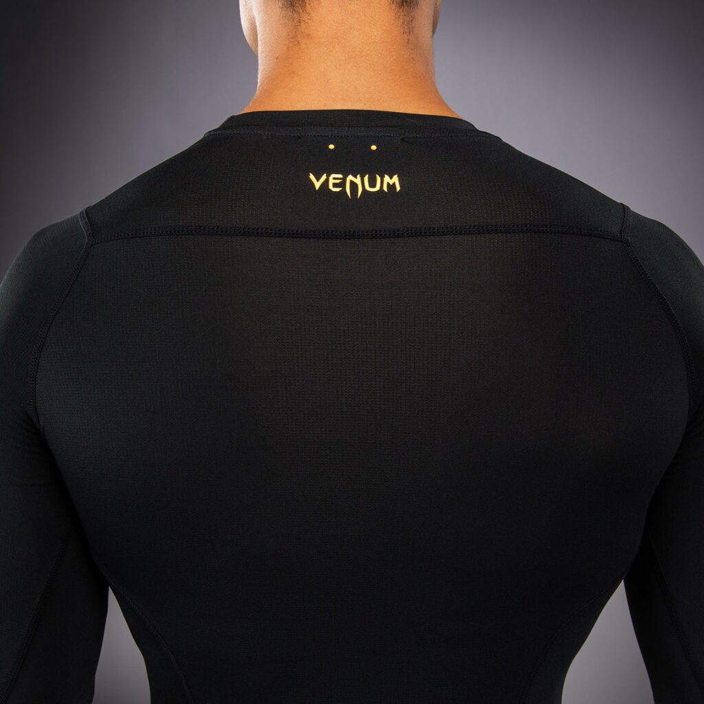 Рашгард Venum G-Core Long Sleeve - Black/Gold