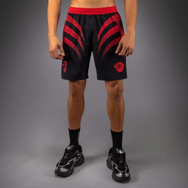Шорты Venum x Mike Tyson Tiger Training - Deep Black/Intense Red