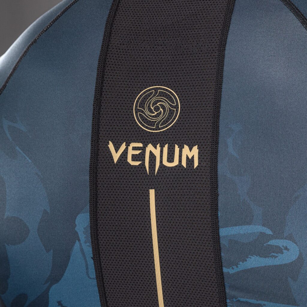 Рашгард Jujutsu Kaisen x Venum Fushiguro Short Sleeve - Ocean Blue