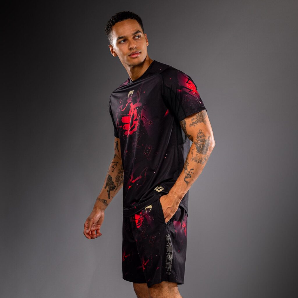 Футболка Jujutsu Kaisen x Venum Itadori Dry-Tech - Black/Red